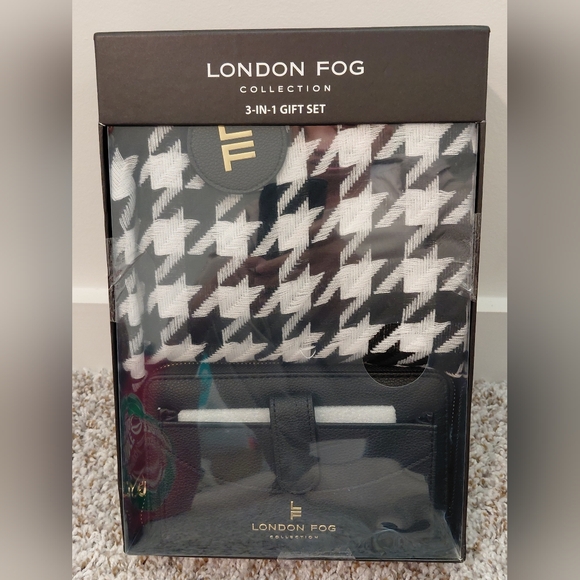 Or 2/$70 London Fog Wallet, Scarf, & Key Chain Set - Picture 3 of 3